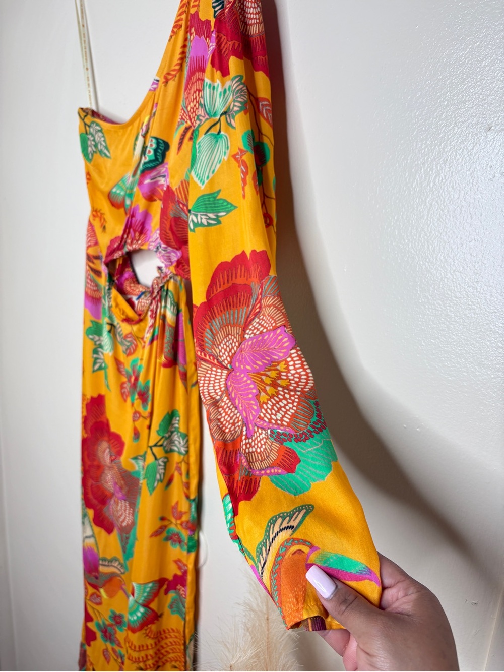 Farm Rio x Anthropologie Single-Shoulder Printed Maxi Dress - Picture 7 of 14